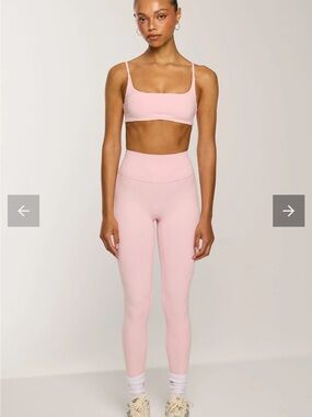 Azur High-Rise Blush Pink Seamless Sculpting Leggings